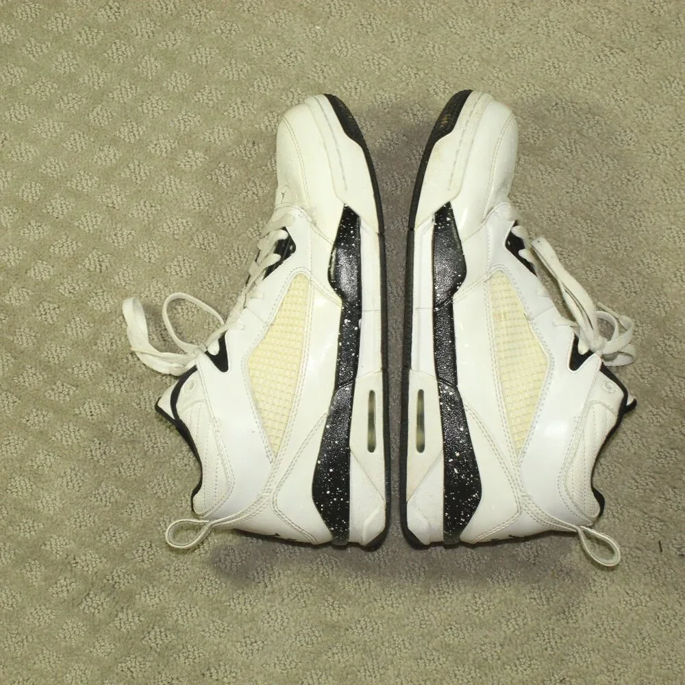 Men's Size 9 - Jordan Flight 9 White Black Sneakers
